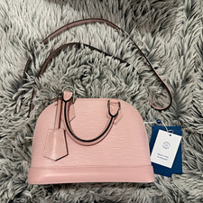 Authentic Louis Vuitton Alma BB Pink Epi w/ strap, lock, and key included picture
