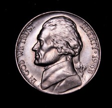 1948-S Jefferson Nickel  BU+++++Full Steps picture
