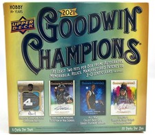 2021 Upper Deck Goodwin Champions Hobby Box picture
