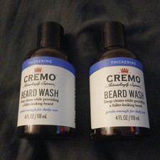 2x CREMO Thickening Beard Wash Astonishingly Superior 4 oz each New picture