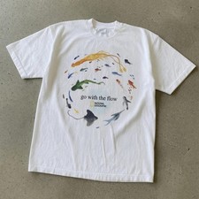 Marine Animals Go With The Flow T-Shirt, Nat Geo Tee picture