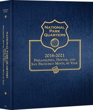 National Park Quarters PDS Volume II: 2016-2021 - Whitman Classic Coin Album picture