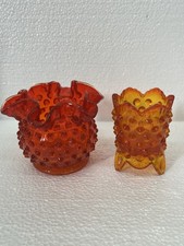 fenton amberina pieces  picture