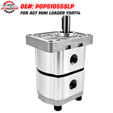 Hydraulic Pump Double Acting Gear Pump PGP51055SLP For AGT Mini Loader YSRT14 picture