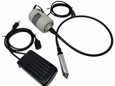 Micro-Mark MicroLux Heavy Duty Flex Shaft Machine Rotary 22,000 RPM Foot Pedal picture