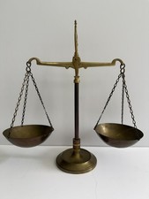 Vintage Brass Balance Scale picture