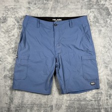 Pelagic Madeira Cargo Shorts Mens 36 Blue Stretch Water Repellent Utility Pocket picture
