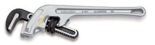 RIDGID 90117 E-914 Aluminum End Pipe Wrench, 14-inch Plumbing Wrench Silver picture