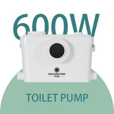 Macerating Flo pro 600W Macerating Toilet System Macerating Upflush Toilet Pump picture