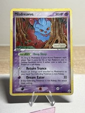 Misdreavus 40/92 Reverse Holofoil Stamped 2006 Ex Legend Maker Pokemon Card HP picture