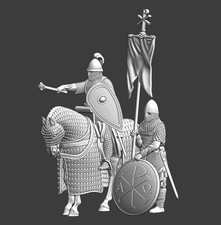 Northern Crusades Miniature Medieval Byzantine Command Set Saga Hail Caesar 28mm picture