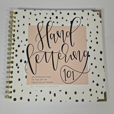 Hand Lettering 101 Sarah Klein 2016 Creative Lettering Guide Workbook Paige Tate picture
