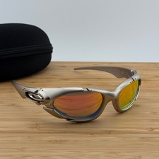 Nova Y2K X Metal Vintage Style Plate Metal Statement Piece Polarized Sunglasses picture