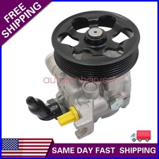 Fits 10-12 Subaru Legacy Outback H4 2.5L Power Steering Pump 34430AJ030 picture