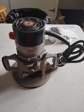 Vintage 3HP Commercial Heavy duty Black & Decker Router. 23000 Rpm Model 3327  picture