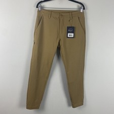 BYLT Premium Basics Everyday Jogger Pants Mens 33 Tan Slim Performance picture