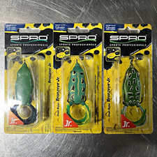 SPRO Dean Rojas Bronzeye Jr. 60mm 1/2oz Walking Topwater Frog Lure x3 picture