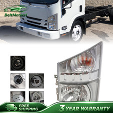 Front Driver Side Headlight & Corner Lamp For Isuzu NPR NPR-HD NQR NRR 2008-2023 picture