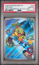Pokemon ME Black Star Promo #040 Turtwig First Partner Illus Coll Ser 1 PSA 10 picture