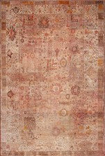 10x15 Fine Authentic Antique Angora Turkish Oushak Rug 300x452cm C.1870 picture