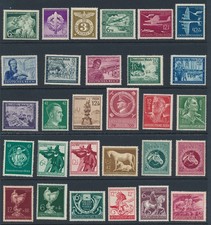 Lot-R Stamp Germany 1941 WWII 3rd Reich Hitler Austria Fuda RAD Snake Horse MNH picture