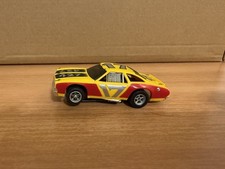 Vintage Aurora AFX 427 Stocker #17 Yellow/Red HO Scale Slot Car picture