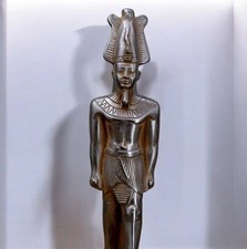 Egyptian Artifacts Unique Authentic Pharaonic Statue Of Egyptian God Osiris BC picture