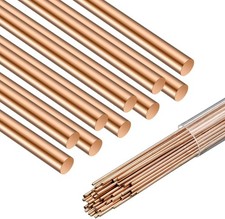 40 Sticks Brazing Rods AWS Bcup-5 15% Silver Solder Phos Copper Brazing Alloys r picture