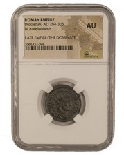 NGC AU Diocletian AD284-305 Aurelianianus / Antoninianus NGC Ancients Certified picture