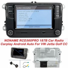 Noname RCD360 PRO RCD330 187B Android Auto Carplay Radio For VW Golf Tiguan US picture