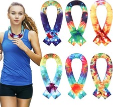 Xuhal 6PCS Cooling Neck Wraps Cooling Bandanas for Summer picture