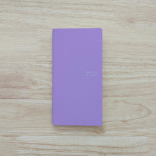 NEW Hobonichi Techo Weeks Smooth Lavender Milk 2027 English Planner Jan Start picture