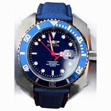 Invicta Pro Diver Navy Blue LATAM EXCLUSIVE Super rare 42MM Quartz great Lume picture
