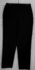 NEW pure J.Jill  women slim leg pants 1x stretch full length pants black picture