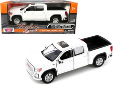 2019 GMC Sierra 1500 Denali Crew Cab Pickup Truck with Sunroof White 