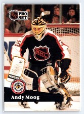 1991-92 Pro Set #299 Andy Moog picture