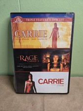 Carrie Triple Pack (DVD, 2008, 3-Disc) 1976/1999/2002 picture