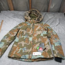Obermeyer Jacket Women 8 Camo Floral Waterproof Tuscany Insulated Hood $279 NEW picture