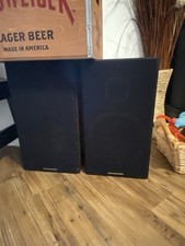 Pair of Vintage Marantz HLM-208A Wood Grain Stereo Speakers picture