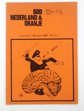 God Nederland & Oranje #5 _10 Mar 1967 Anarchist Zine - Various GNO Paperback Bo picture