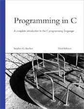 Programming in C (3rd Edition) - Paperback By Kochan, Stephen G. - GOOD picture