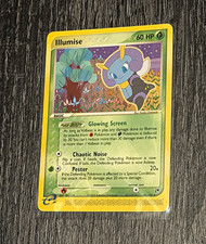 Nintendo Pokemon TCG Illumise 38/100 EX Sandstorm Holo Rare 2003 60 HP picture