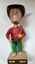 Don Gay Rodeo Bobblehead Bull Riding 2002 Collectors Edition NFR Mesquite Champ picture