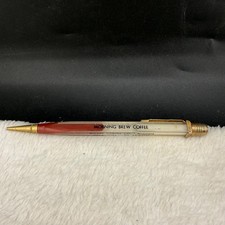 Vintage Davey Coffee Co Mechanical Pencil Red White Advertising Pencils picture