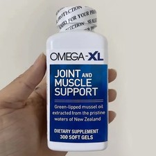 Single Omega XL 300 Capsules  Green Lipped Mussel Joint Muscle Supplement Relief picture