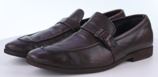Salvatore Ferragamo Pinot Silver $950 Men's Bit Loafers Dress Shoes Size 9.5 D picture