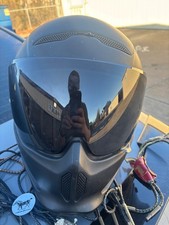 Ruroc Atlas 4.0 Carbon Core Matte Black Helmet. Used, with audio system picture