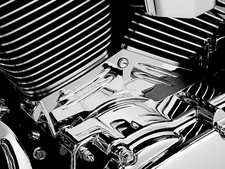 Kuryakyn 8143 Twin Cam Cylinder Base Cover 1999-2006 Chrome picture