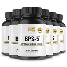 Golden After 50's BPS-5 formula supports healthy blood pressure. 6 Month Supply. picture