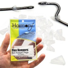 Harmony Fishing – Flex Keepers (50 Pack) – Bait Keepers for Bass Fishing Hooks picture